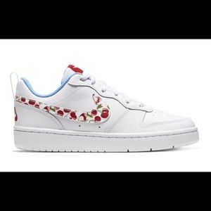Nike Court Borough Low Picnic White Cherry